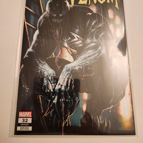 Venom #32 (2021) Marvel Comics, Del'Otto Cvr with COA #878/1500, NM - Picture 2 of 14